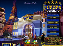 Европа Казино Lobby